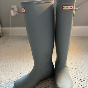 Hunter boots size 8